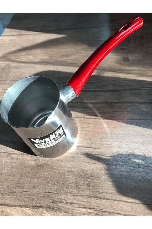 Royaleks Group RT-RY-H-80928 Paslanmaz Çelik Cezve 300 Ml Kahve Pişirim Cezvesi Bakalit Saplı Royaleks-Vvs100