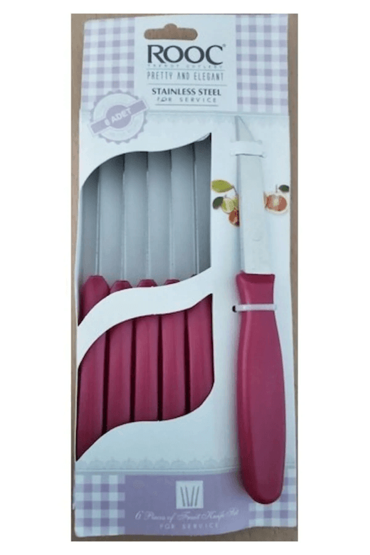 Royaleks Group RT-RY-H-81881 Prety 6'lı Meyve Bıçak Seti Royaleks-Myv-06