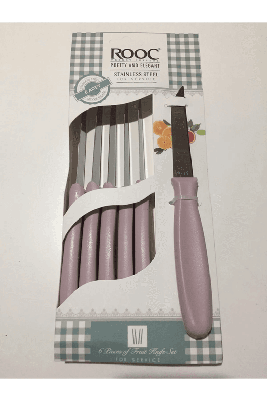 Royaleks Group RT-RY-H-81881 Prety 6'lı Meyve Bıçak Seti Royaleks-Myv-06