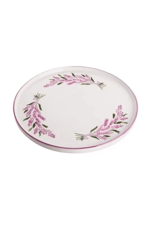 Royaleks Group RT-RY-H-82150 Lila Lavantalı Servis Tabağı 1 Adet Royaleks-Bls2351