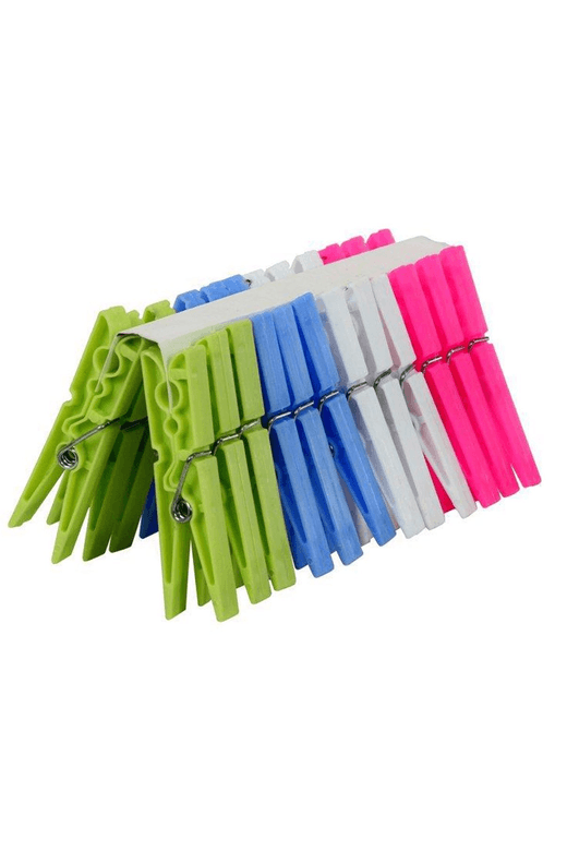 Royaleks Group RT-RY-H-82626 Sevde Plastik 24'lü Çamaşır Mandalı Royaleks-82626
