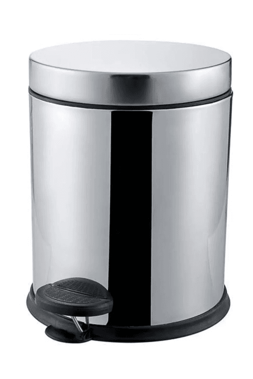 Royaleks Group RT-RYL-H-56345 Paslanmaz Lüks Pedallı Çöp Kovası 3 Lt Royaleks-56345