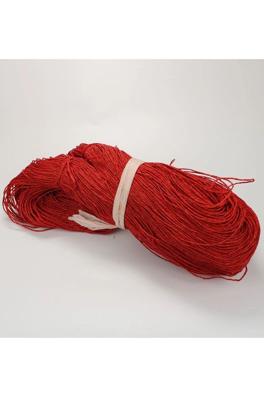 Royaleks Group RT-RYL-HMR17465 Kırmızı Renk Çile Kağıt İp Çanta Ipi Supla Ipi  No:78 - (550-600 Gr)