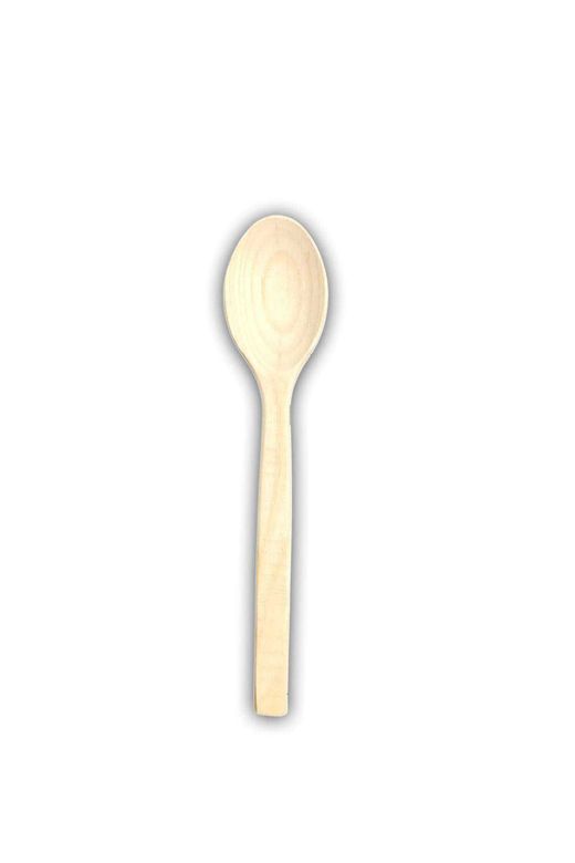 Royaleks RT-RYL-AHSP1011 Ahşap Orta Boy Dişbudak Kaşık 27 Cm