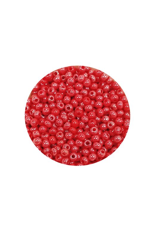 Royaleks RT-RYL-BN24092-04-60 Dökme Cam Kum Boncuk (11/0) 2 Mm - 60 Gram -  Kırmızı - Bnc039