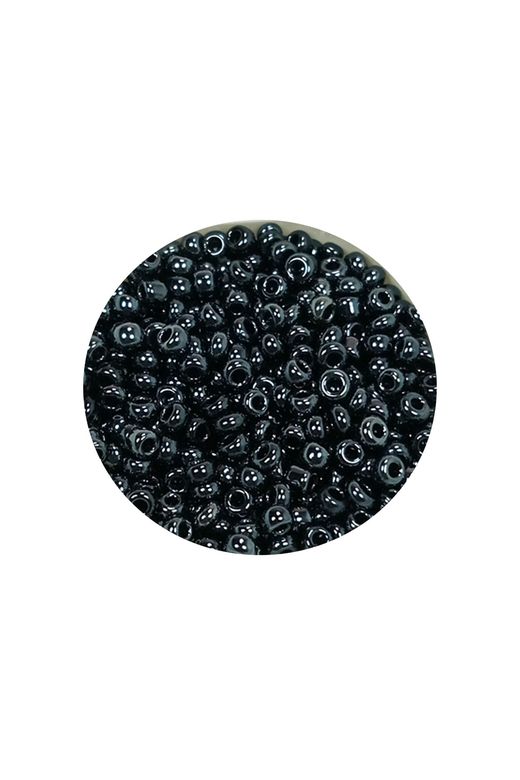 Royaleks RT-RYL-BN24092-19-60 Dökme Cam Kum Boncuk (11/0) 2 Mm - 60 Gram -  Koyu Yeşil - Bnc054