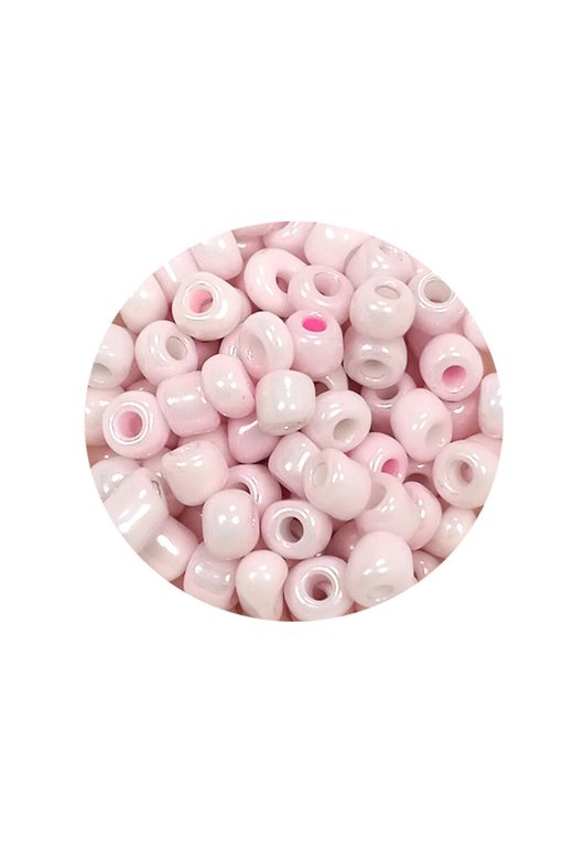 Royaleks RT-RYL-BN24093-07-20 Dökme Cam Kum Boncuk Büyük Boy (6/0) 4 Mm - 20 Gram - Toz Pembe - Bnc077