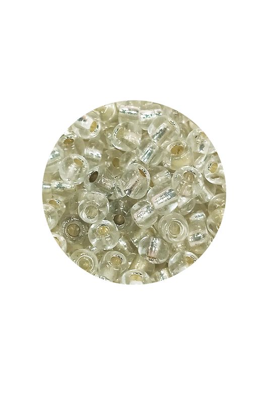 Royaleks RT-RYL-BN24093-16-60 Dökme Cam Kum Boncuk Büyük Boy (6/0) 4 Mm - 60 Gram - Şeffaf - Bnc122