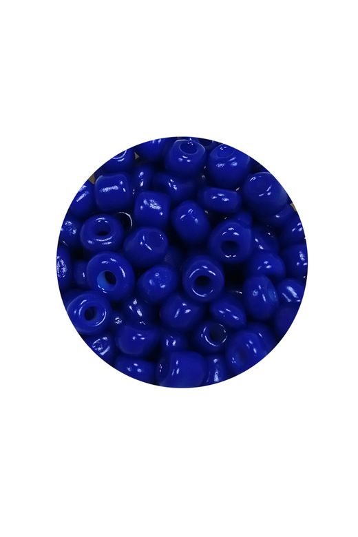 Royaleks RT-RYL-BN24093-33-60 Dökme Cam Kum Boncuk Büyük Boy (6/0) 4 Mm - 60 Gram - Koyu Mavi - Bnc139