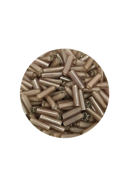 Royaleks RT-RYL-BN24094-29-20 Uzun Boru Kesme Boncuk Çap 2Mm Uzunluk 10 Mm - 20 Gram - Duman - Bnc253