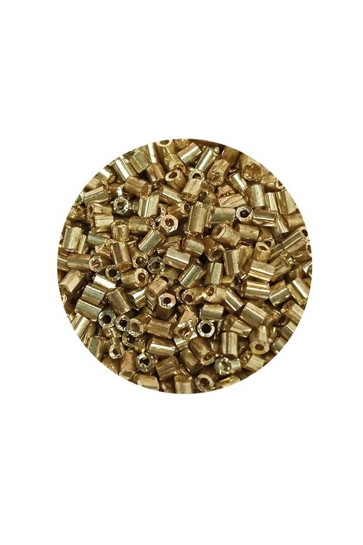 Royaleks RT-RYL-BN24095-06-60 Kesme Cam Boncuk 2Mm - 60 Gram - Gold - Bnc356