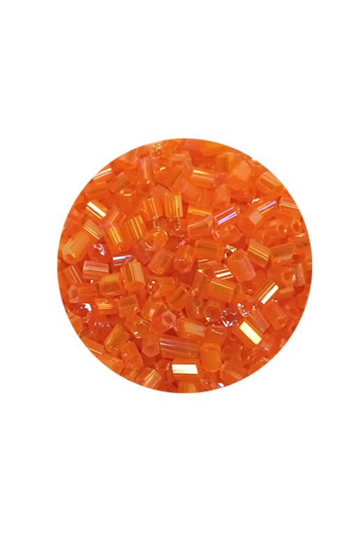 Royaleks RT-RYL-BN24095-12-20 Kesme Cam Boncuk 2Mm - 20 Gram - Şeffaf Turuncu -Bnc314