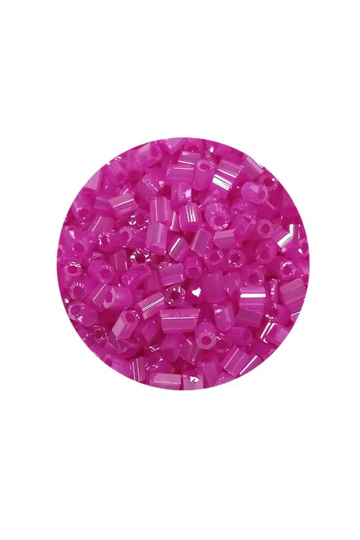 Royaleks RT-RYL-BN24095-13-20 Kesme Cam Boncuk 2Mm - 20 Gram - Şeffaf Fuşya -Bnc315