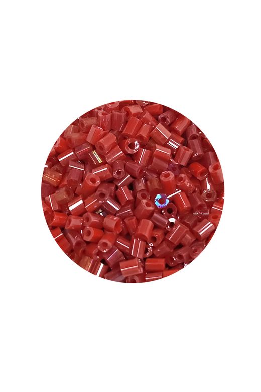 Royaleks RT-RYL-BN24095-20-20 Kesme Cam Boncuk 2Mm - 20 Gram - Koyu Kırmızı -Bnc322