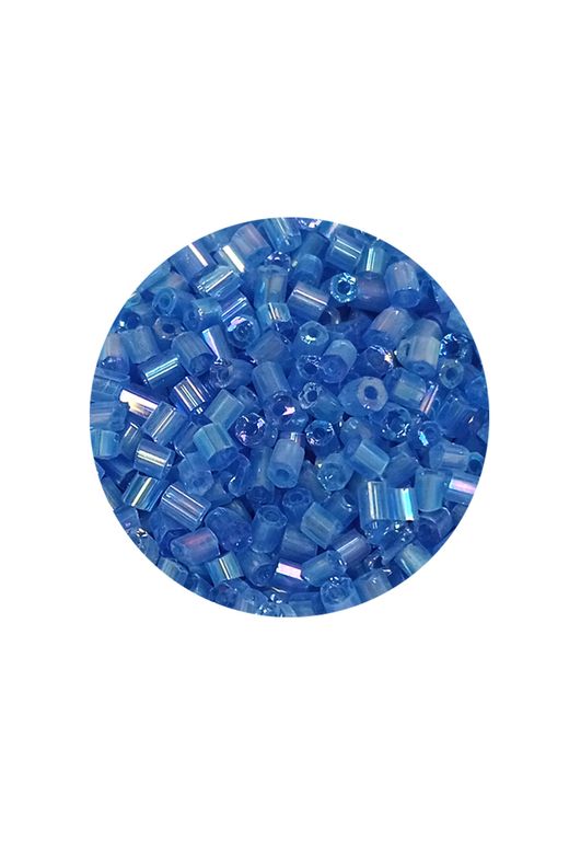 Royaleks RT-RYL-BN24095-24-60 Kesme Cam Boncuk 2Mm - 60 Gram - Şeffaf Mavi - Bnc374