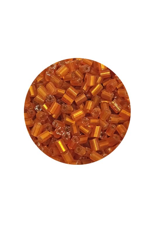 Royaleks RT-RYL-BN24095-25-60 Kesme Cam Boncuk 2Mm - 60 Gram - Şeffaf Koyu Turuncu - Bnc375