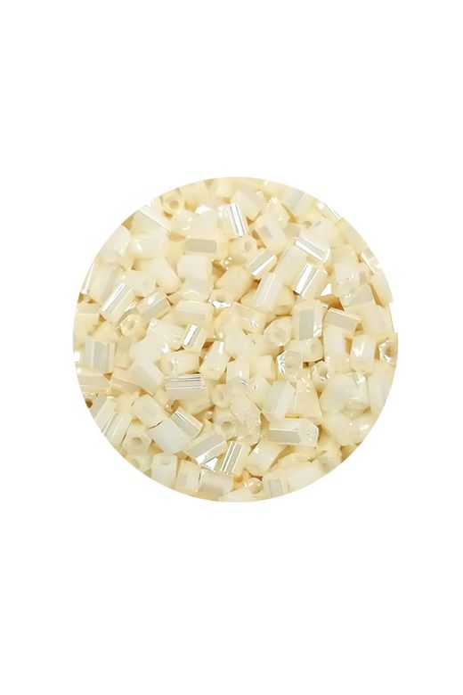Royaleks RT-RYL-BN24095-34-20 Kesme Cam Boncuk 2Mm - 20 Gram - Krem -Bnc336