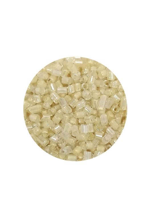 Royaleks RT-RYL-BN24095-37-20 Kesme Cam Boncuk 2Mm - 20 Gram - Şeffaf Krem -Bnc339