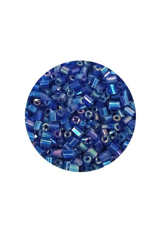 Royaleks RT-RYL-BN24095-42-60 Kesme Cam Boncuk 2Mm - 60 Gram - Koyu Mavi - Bnc392