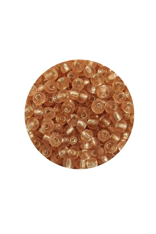 Royaleks RT-RYL-BN24096-01-20 Dökme Cam Kum Boncuk (8/0) 3 Mm - 20 Gram - Şeffaf Bal Rengi - Bnc143