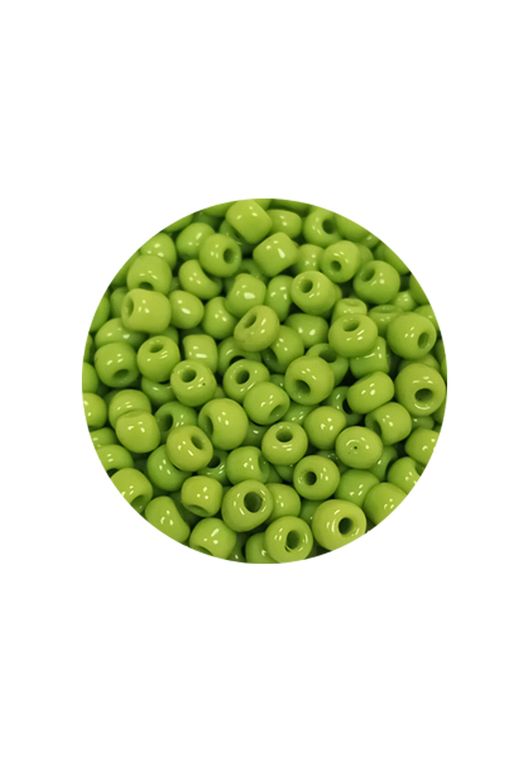Royaleks RT-RYL-BN24096-22-20 Dökme Cam Kum Boncuk (8/0) 3 Mm - 20 Gram - Ihlamur Yeşili - Bnc164
