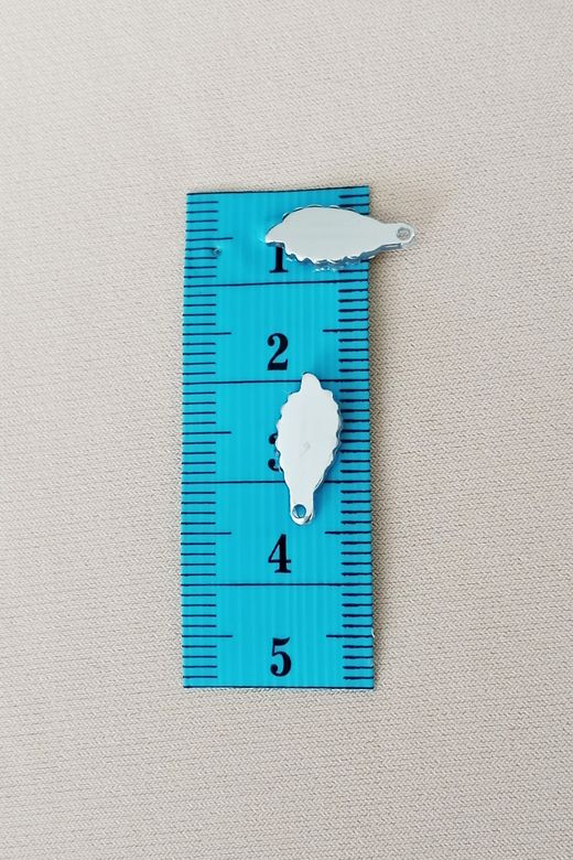 Royaleks RT-RYL-BN24100-13-24 Oya Abiye Bileklik Kolye Pleksi Metalik Plastik Pul Gümüş Renk 24 Gram 210 Adet - Bnc572