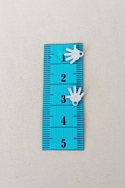 Royaleks RT-RYL-BN24100-20-24 Oya Abiye Bileklik Kolye Pleksi Metalik Plastik Pul Gümüş Renk 24 Gram 285 Adet - Bnc579