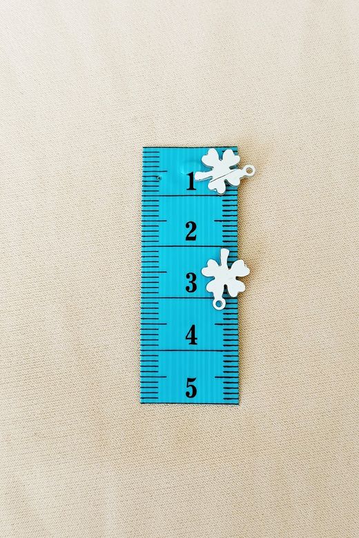 Royaleks RT-RYL-BN24100-3-24 Oya Abiye Bileklik Kolye Pleksi Metalik Plastik Pul Gümüş Renk 24 Gram 210 Adet - Bnc562
