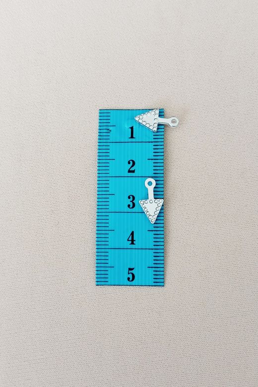 Royaleks RT-RYL-BN24100-6-24 Oya Abiye Bileklik Kolye Pleksi Metalik Plastik Pul Gümüş Renk 24 Gram 285 Adet - Bnc565