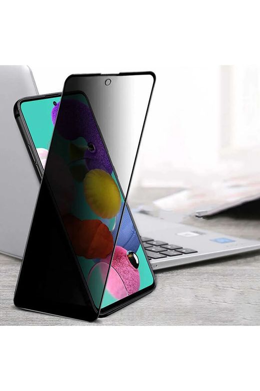 Royaleks RT-RYL-BWKRY3025 Samsung A71 Uyumlu Hayalet Ekran Gizli Tam Kaplayan Kırılmaz Cam Seramik Ekran Koruyucu Film