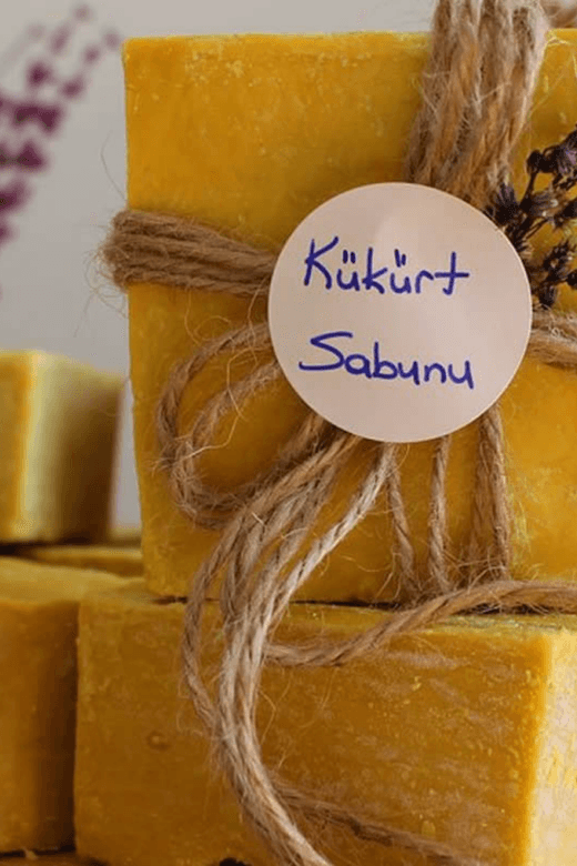 Royaleks RT-RYL-DGLSBNDK9 Kükürt Sabunu Hatay El Yapımı %100 Organik Doğal Sabun 1 Kalıp 130 Gram
