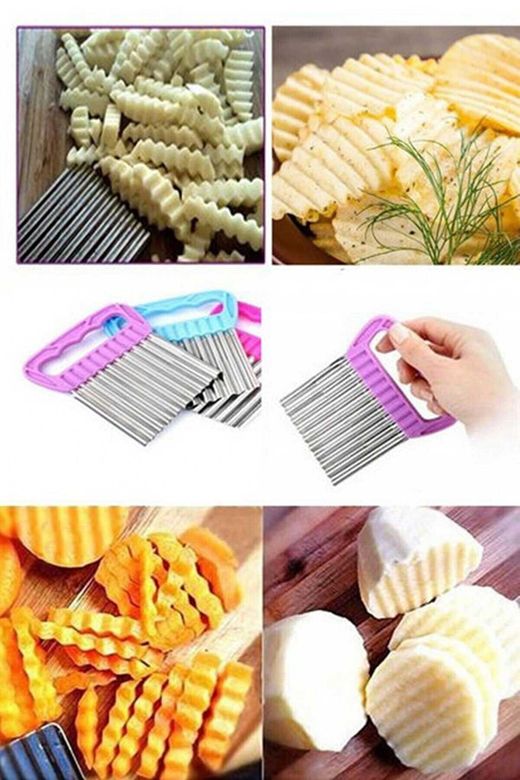 Royaleks RT-RYL-HMAD1027 Pratik Cips Chopper Şekilli Sebze Meyve Ve Gıda Dilimleyici