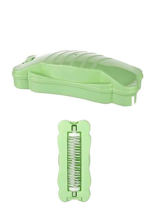 Royaleks RT-RYL-HMAD2008-1839 Kelebek Tasarımlı Tek Fırçalı Gırgır 17X7X4 Cm Yeşil
