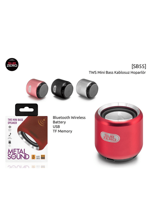 Royaleks RT-RYL-HMR10539 Mini Bass Speaker Bluetooth Güçlü Bas Tf Kart Uyumlu