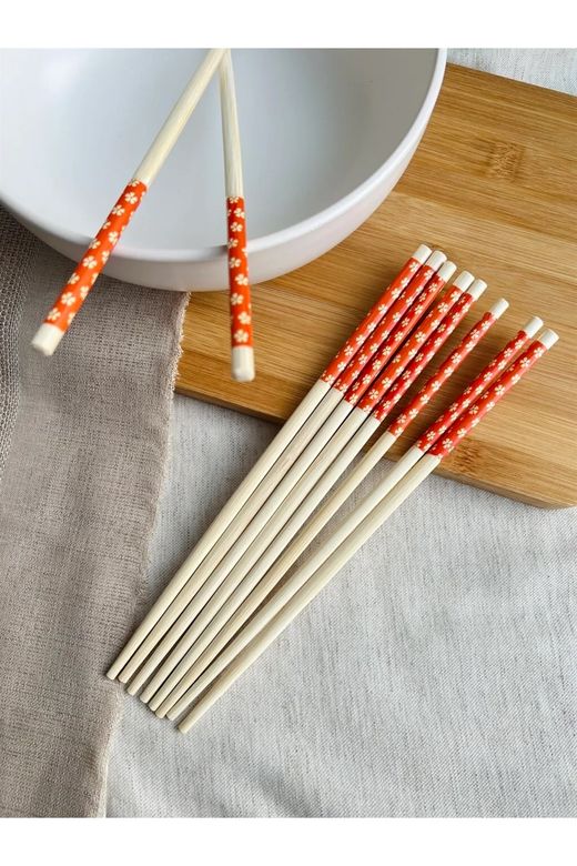 Royaleks RT-RYL-HMR10777 Chopsticks Bambu Yemek Çubuğu 10'lu