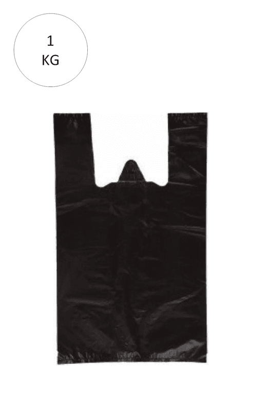 Royaleks RT-RYL-HMR10983 Siyah Atlet Poşet Jumbo Boy 50X90 Cm Takriben 12 Adet 1 Kg