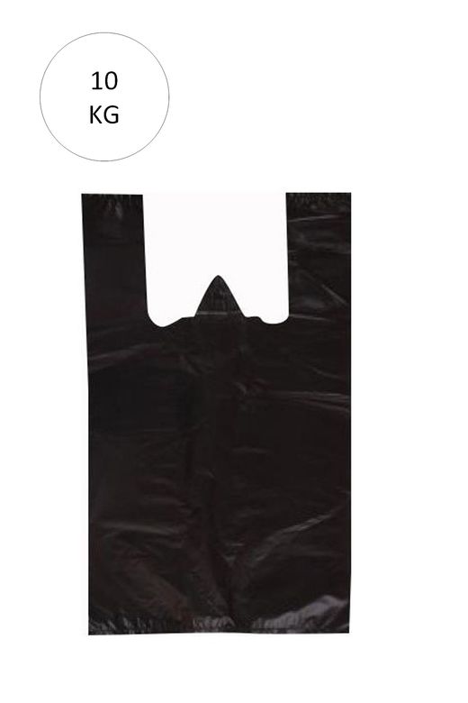 Royaleks RT-RYL-HMR11020 Siyah Atlet Poşet Küçük Boy 25X45 Cm Takriben 1.110 Adet 10 Kg