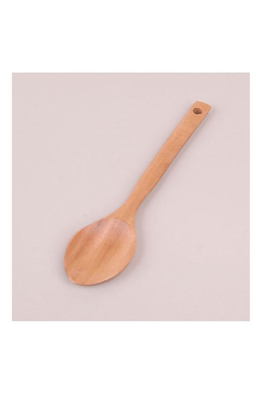 Royaleks RT-RYL-HMR11091 Balsa Bls-029A Ahşap Yemek Servis Kaşığı 28 Cm