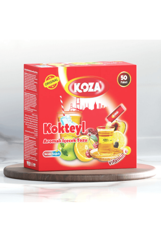 Royaleks RT-RYL-HMR14709x Koza Tek İçimlik Kokteyl Aromalı Toz İçecek 50'li