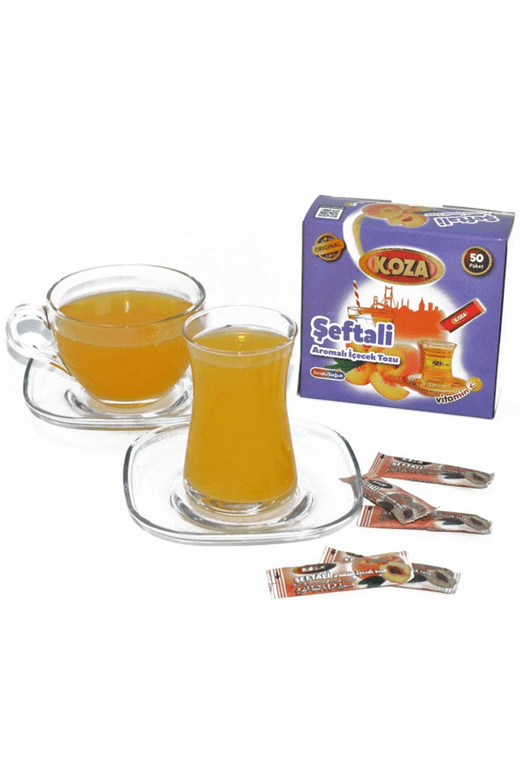 Royaleks RT-RYL-HMR14715x Koza Tek İçimlik Şeftali Aromalı Toz İçecek 50'li