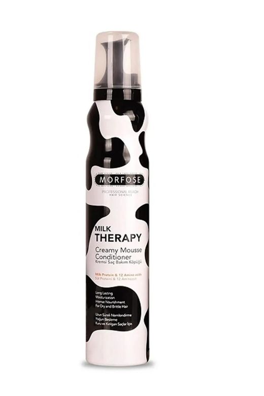 Royaleks RT-RYL-HMR24324 Milk Therapy Kremsi Saç Bakım Köpük 350 Ml - Besleyici Koruyucu - Mrfs