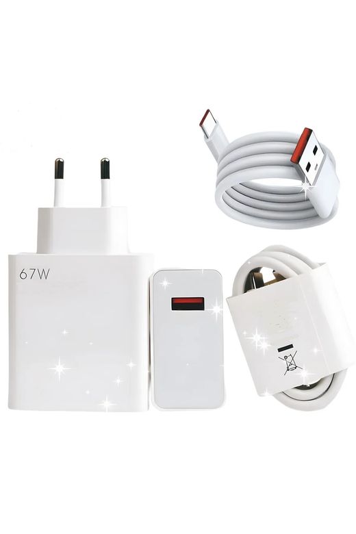 Royaleks RT-RYL-PRSAECH467WST Type-C 67W (Watt) Ultra Hızlı Şarj Aleti Adaptör Kablo Set