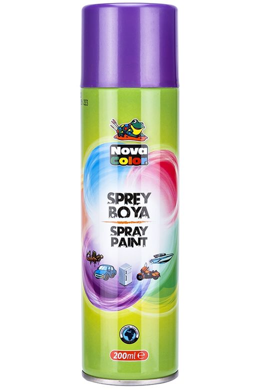 RT-RYL-HMR12912 Nova Color Sprey Boya 200 Ml Mor