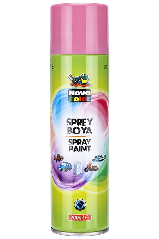 RT-RYL-HMR12913 Nova Color Sprey Boya 200 Ml Pembe