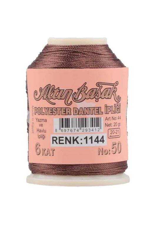 RT-RYL-HMR16751 3 Adet Altınbaşak Oya Ve Dantel İpi 20 Gr - Royaleks - No: 1144