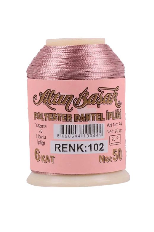 RT-RYL-HMR16776-1 Altınbaşak Oya Ve Dantel İpi 20 Gr - Royaleks - No: 102