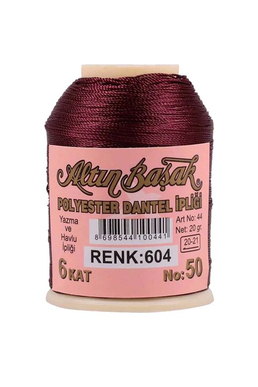 RT-RYL-HMR16794 3 Adet Altınbaşak Oya Ve Dantel İpi 20 Gr - Royaleks - No: 604