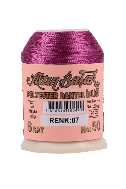 RT-RYL-HMR16806-1 Altınbaşak Oya Ve Dantel İpi 20 Gr - Royaleks - No: 087