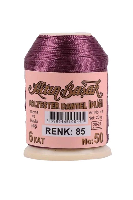 RT-RYL-HMR16810 3 Adet Altınbaşak Oya Ve Dantel İpi 20 Gr - Royaleks - No: 085