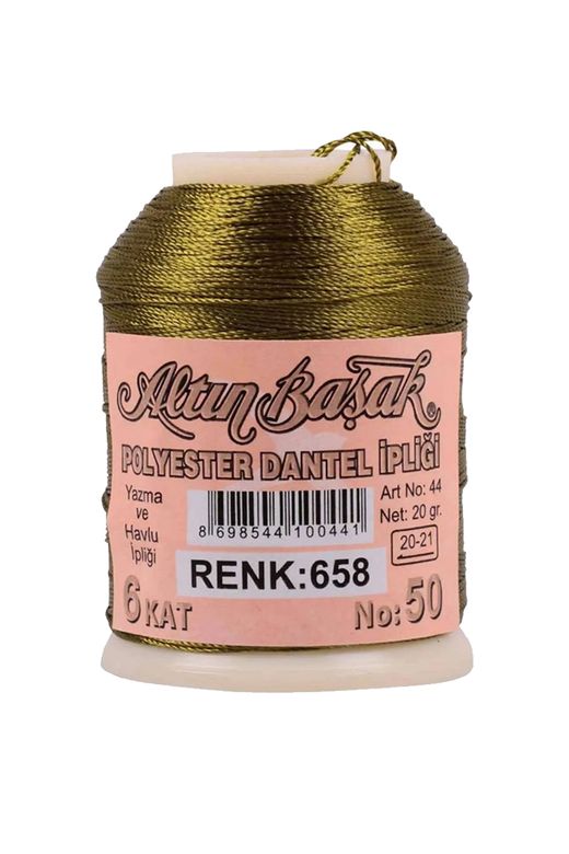 RT-RYL-HMR16867-1 Altınbaşak Oya Ve Dantel İpi 20 Gr - Royaleks - No: 658
